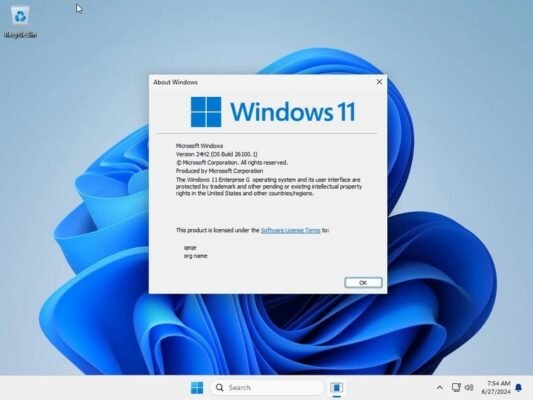 Windows 11 Enterprise G cho doanh nghiệp