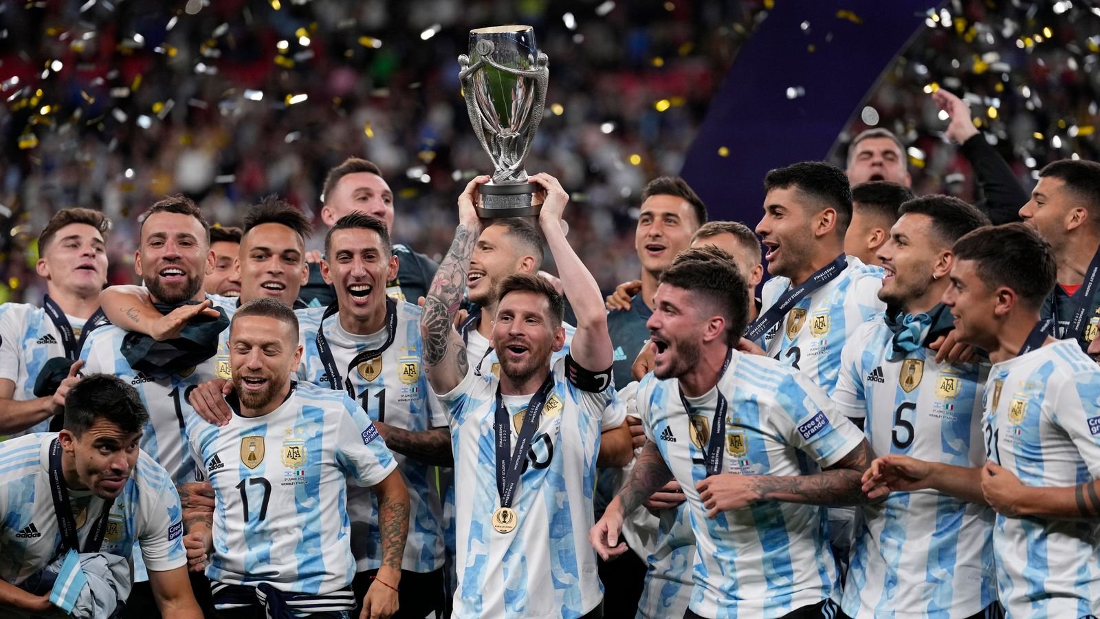 Argentina vô địch siêu cúp Finalissima vào năm 2022